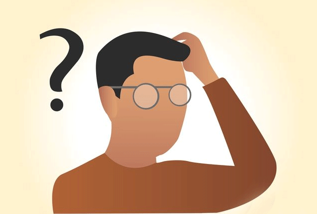 Desenho de um Homem pensando