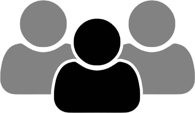 Icone 3 pessoas para representar pessoa jurídica